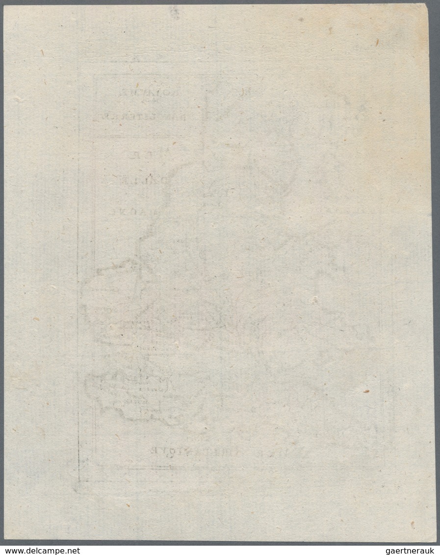 Landkarten Und Stiche: 1686. Lovely Little Map From A German Language Edition Of Alain Mallet's Atla - Geographie