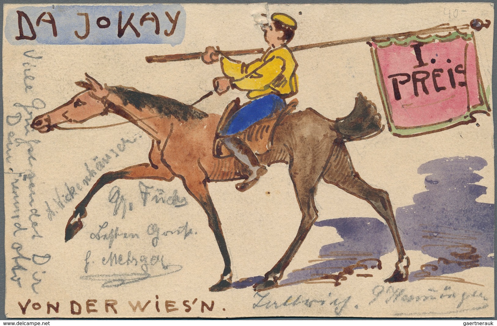 Ansichtskarten: Künstler / Artists: KOPP, Otto (1879-1947), Deutscher Maler Und Grafiker. Mitglied D - Non Classés