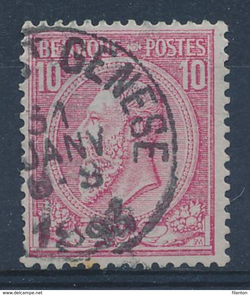 OBP Nr 46 - Leopold II - Cachet  "RHODE-ST-GENESE" - (ref. ST 1128) - 1884-1891 Léopold II