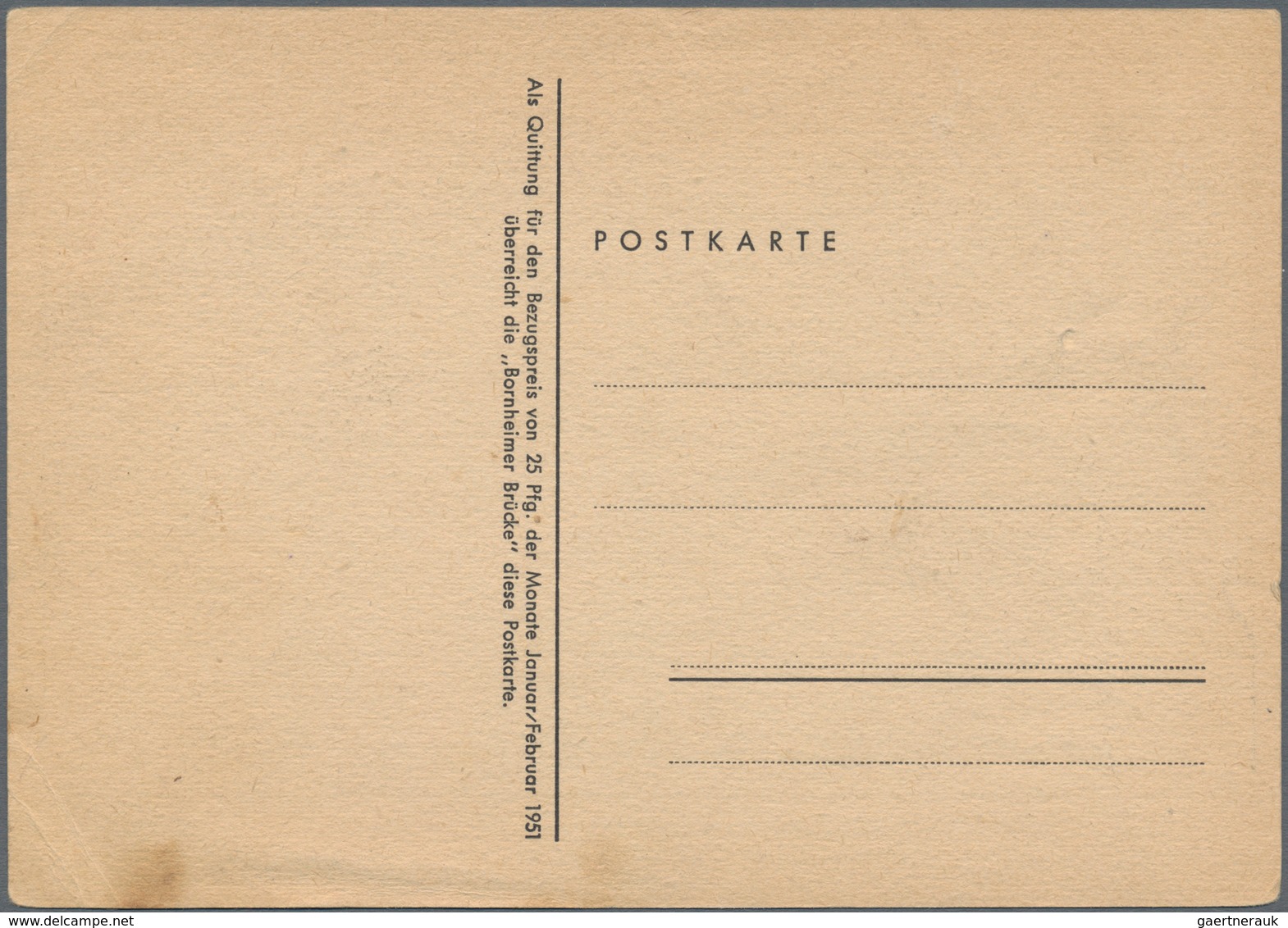 Ansichtskarten: Politik / Politics: DEUTSCHLAND, "Sonne Des Friedens 1951 Rüstungswerk", Politische - Personnages