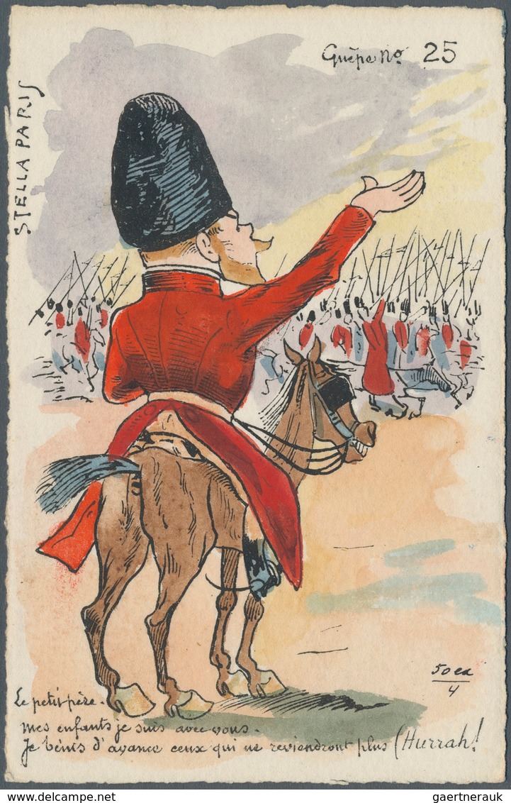 Ansichtskarten: Politik / Politics: RUSSLAND, Ca. 1904 Französische Karikatur Aus Der Serie "Guche" - Figuren