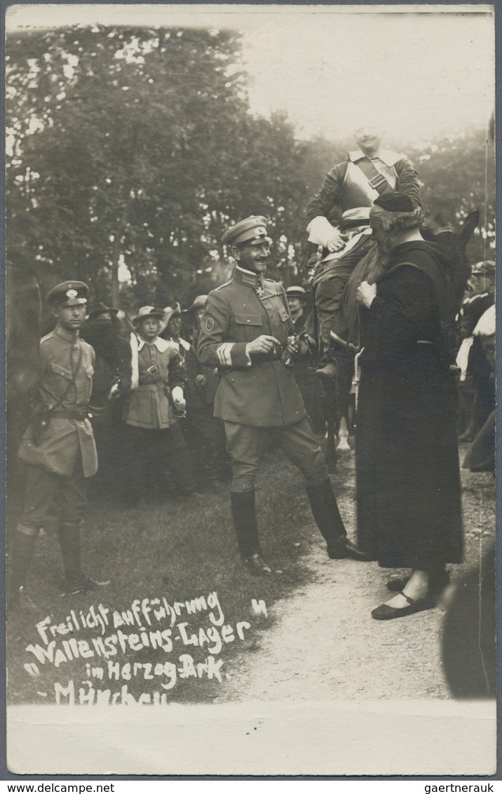 Ansichtskarten: Propaganda: 1919, Franz Ritter Von Epp, Echtfotokarte Von Der Freilichtaufführung "W - Politieke Partijen & Verkiezingen