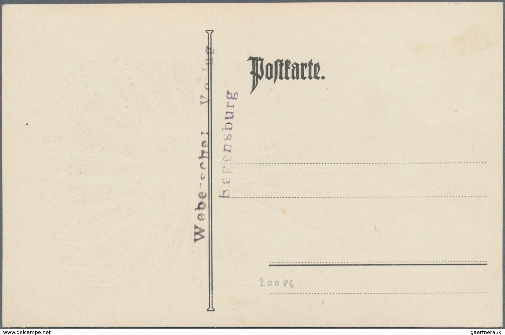 Ansichtskarten: Propaganda: 1925. In Hoc Signo Vinces / In This Symbol Is Our Victory : A Very Early - Partis Politiques & élections