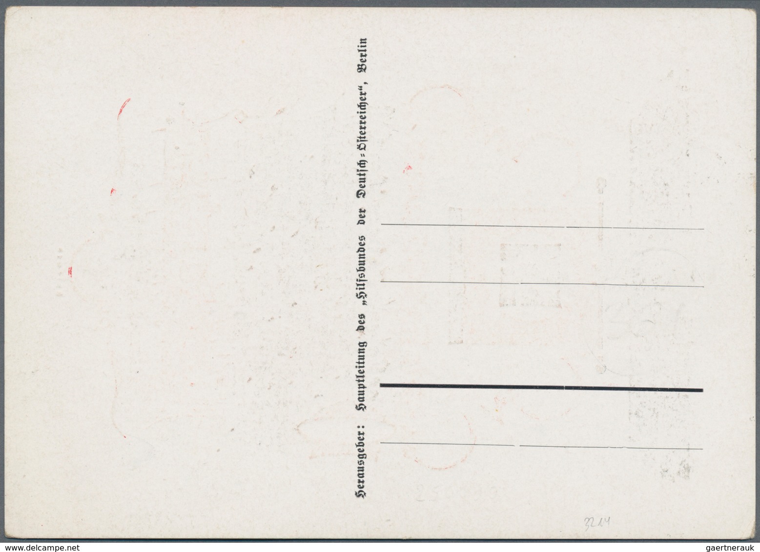 Ansichtskarten: Propaganda: 1928 "Das Hakenkreuz" / Ode To The Swastika. Poem "Das Hakenkreuz" / "Th - Political Parties & Elections