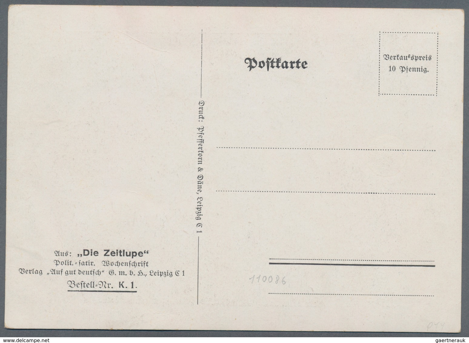 Ansichtskarten: Propaganda: 1931. Volksbegehren - Nur So Müssen Wir Siegen! / Will Of The People - T - Political Parties & Elections