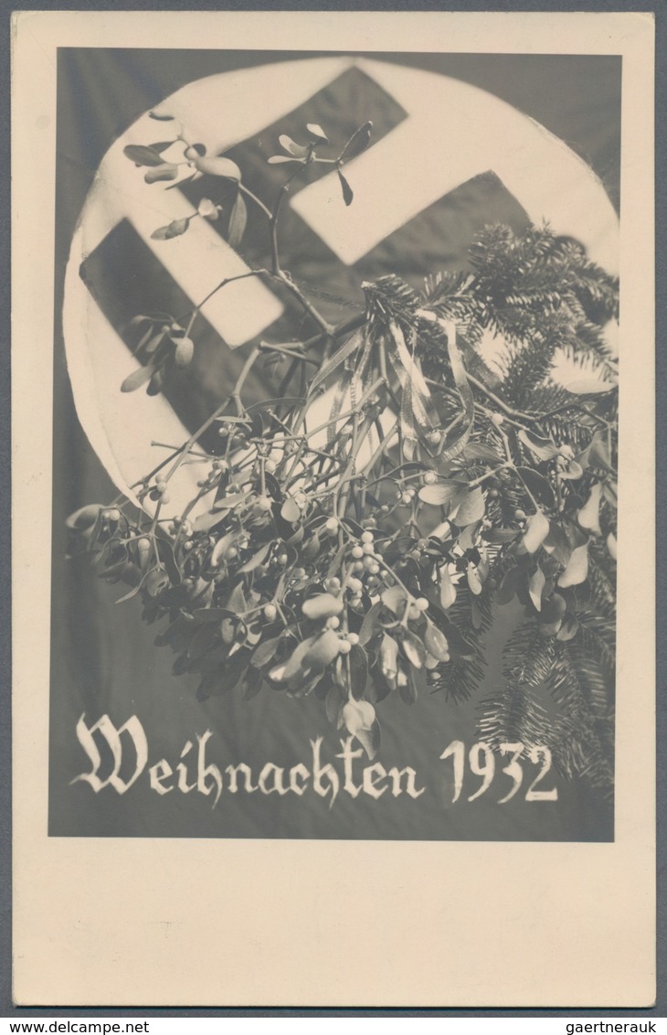 Ansichtskarten: Propaganda: 1932. Östereichische NSDAP. Austria NSDAP Party Weihnachten / Christmas - Parteien & Wahlen