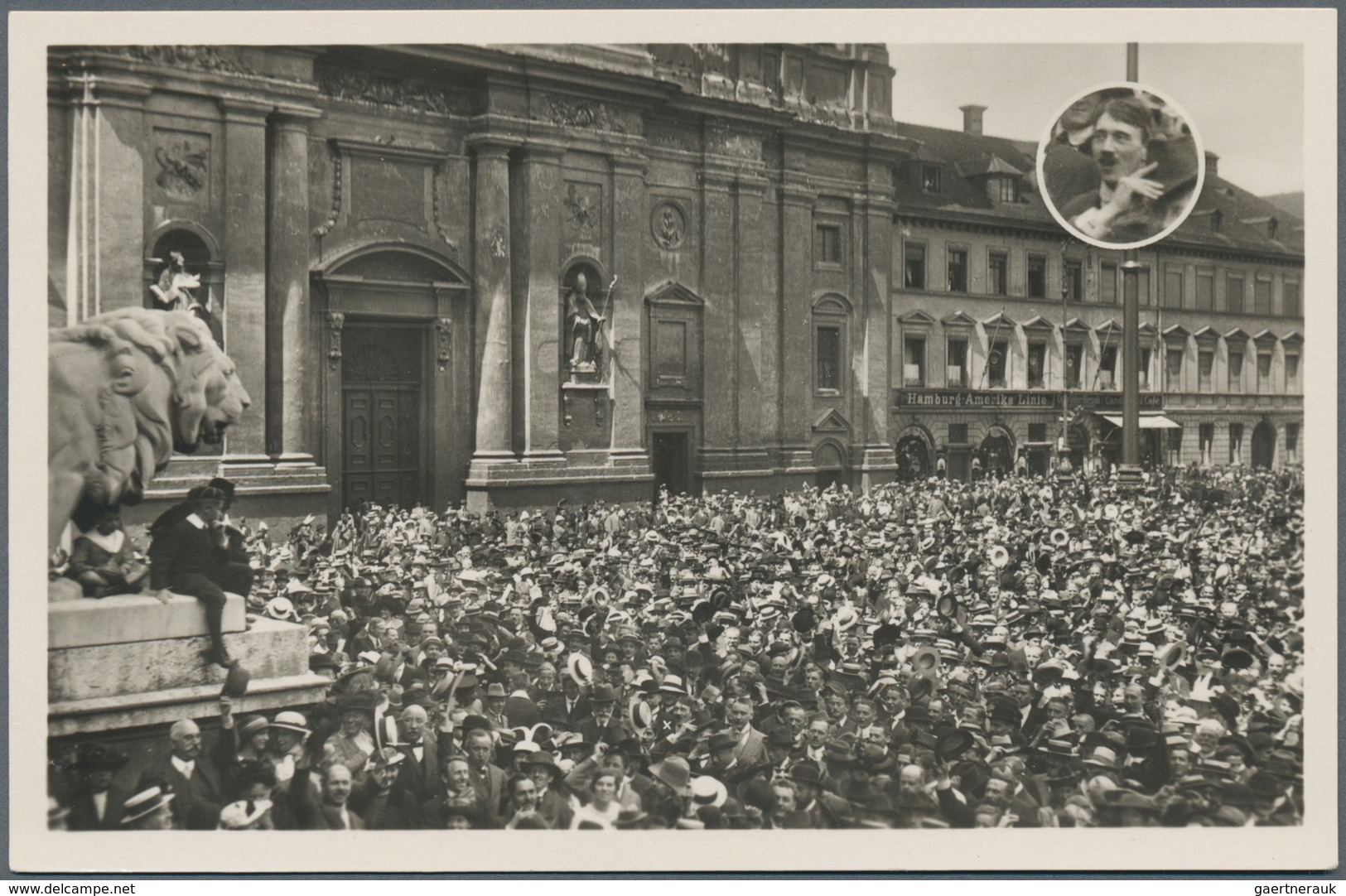 Ansichtskarten: Propaganda: 1933 Ca., Adolf HITLER "Einer Unter Vielen" Am 2. August 1914, Kleinform - Parteien & Wahlen