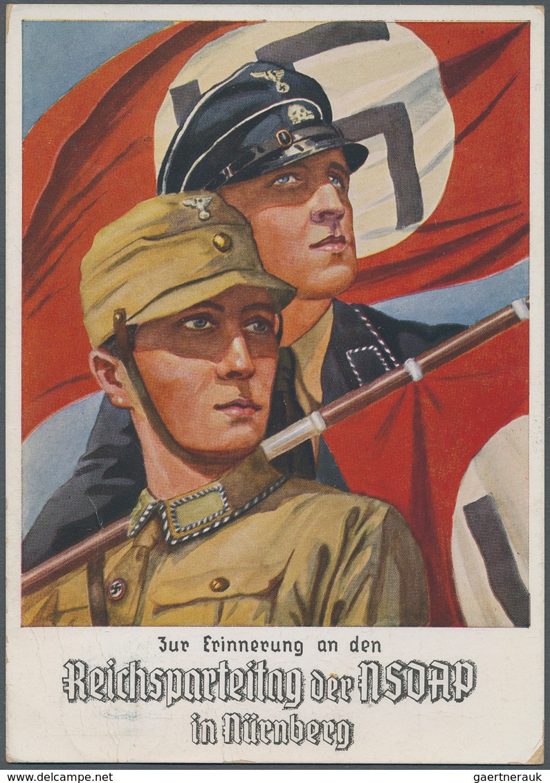 Ansichtskarten: Propaganda: 1934, "Zur Erinnerung An Den Reichsparteitag Der NSDAP In Nürnberg", Far - Politieke Partijen & Verkiezingen