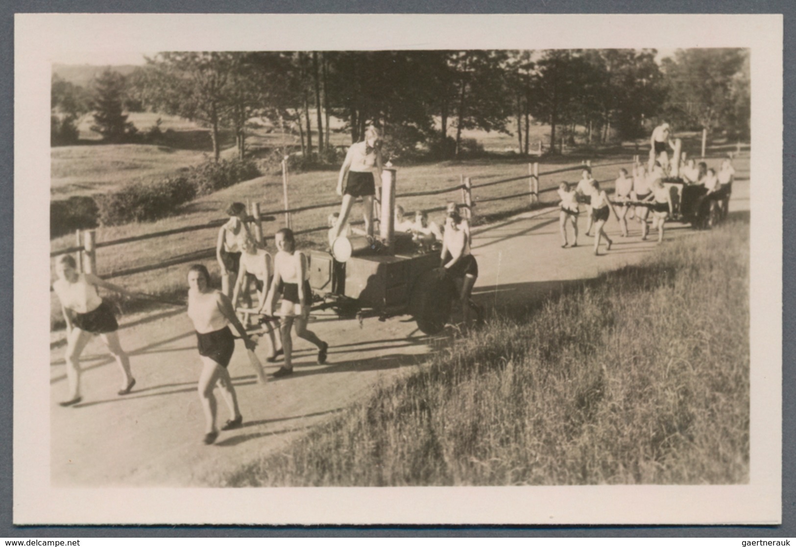 Ansichtskarten: Propaganda: 1938. Bund Deutscher Mädel (BDM) - Girl's Hitler Jugend - Hochland Lager - Politieke Partijen & Verkiezingen