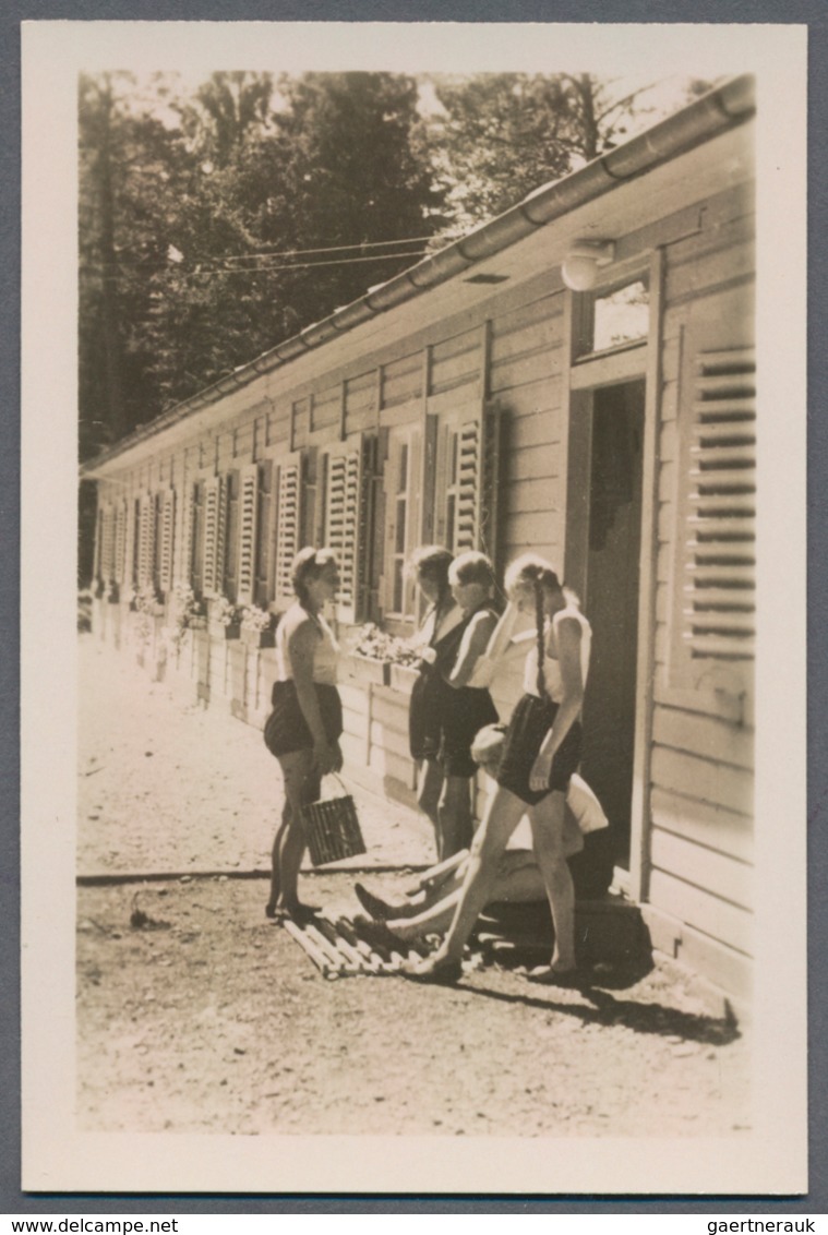 Ansichtskarten: Propaganda: 1938. Bund Deutscher Mädel (BDM) - Girl's Hitler Jugend - Hochland Lager