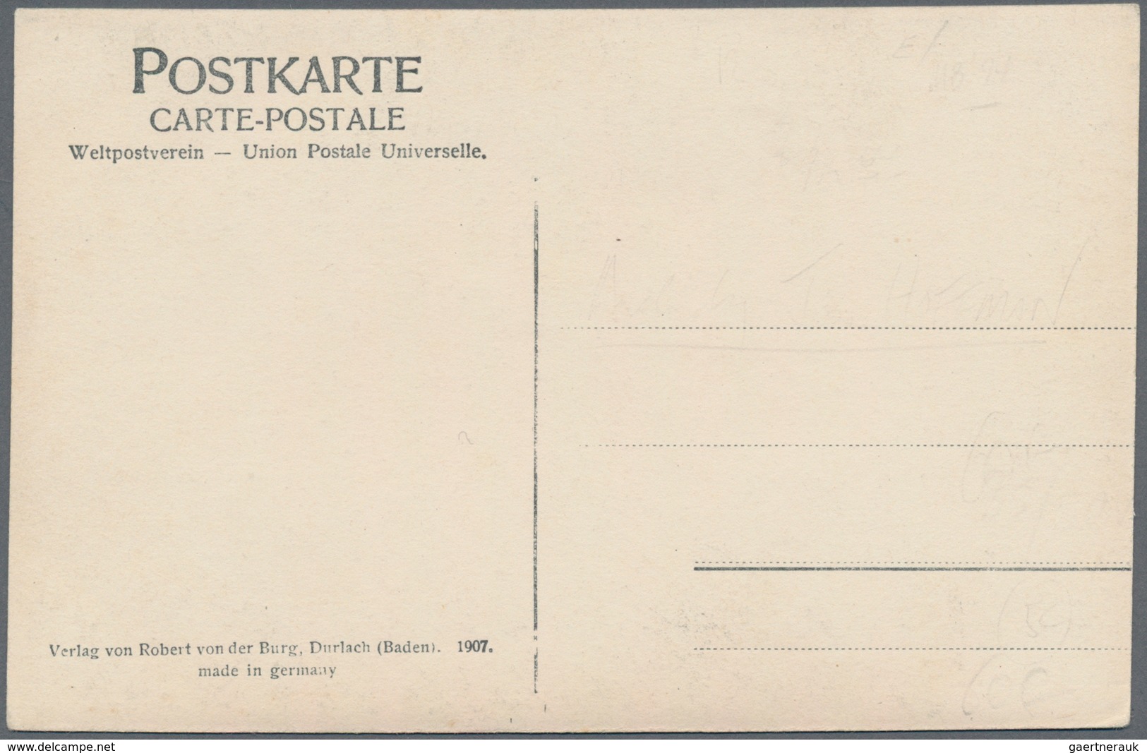 Ansichtskarten: Motive / Thematics: ARCHITEKTUR / ÖSTERREICH, Zwei Historische Ansichtskarten Wiener - Autres & Non Classés