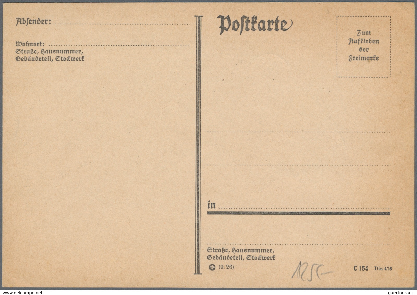 Ansichtskarten: Motive / Thematics: JUDAIKA, "Seht Die Schlachtschafe! Ludendorff's Volkswarte", Ant - Other & Unclassified