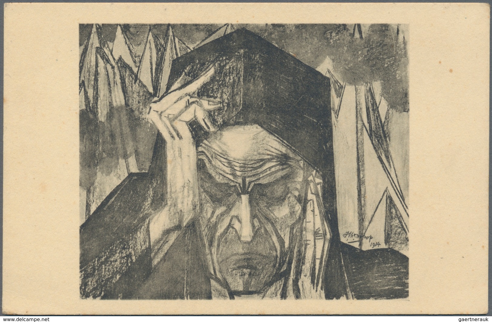 Ansichtskarten: Motive / Thematics: TOOROP, Jan (1858-1928), Niederländischer Male Des Jugendstils U - Autres & Non Classés