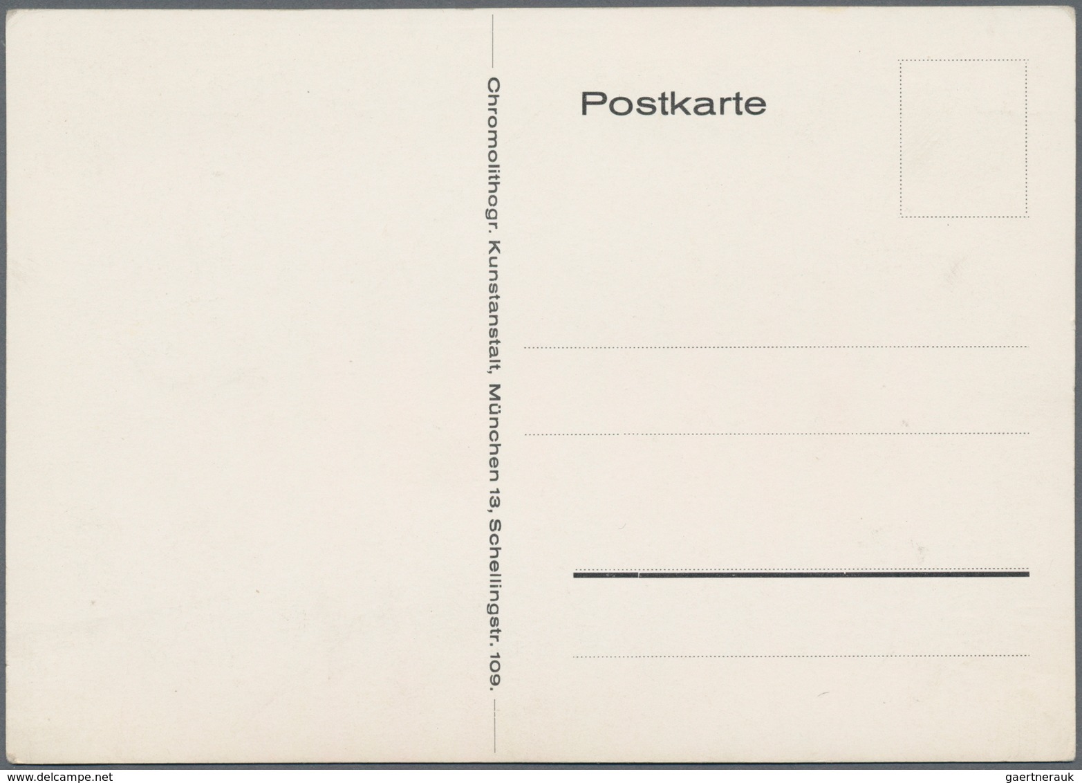 Ansichtskarten: Bayern: MÜNCHEN, "Ausstellung Werbe Kunst 1933", München Im Alten Botanischen Garten - Other & Unclassified