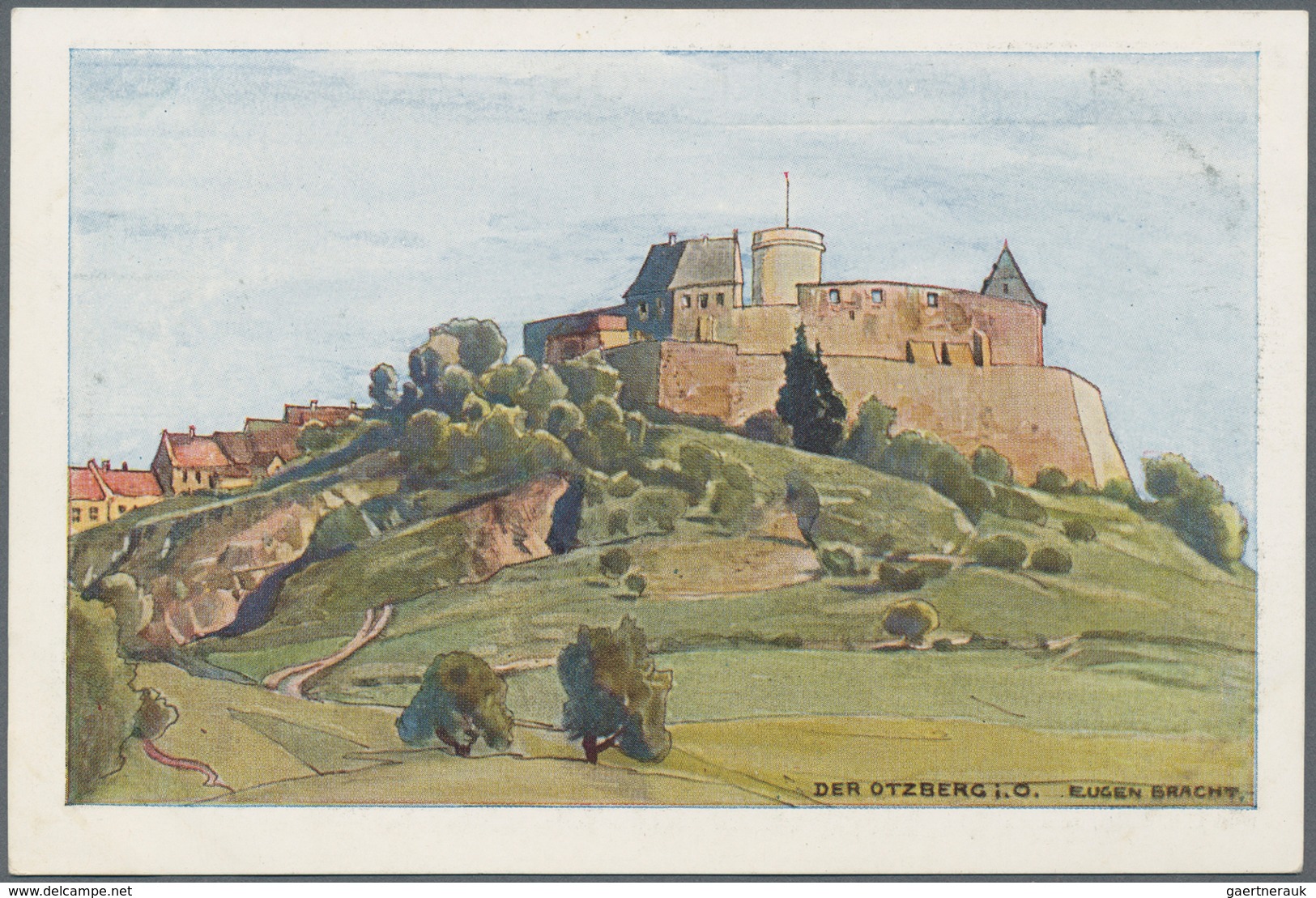 Ansichtskarten: Hessen: ADEL / FLUG, Vier Historische Ansichtskarten, Davon Zwei Karten Adel Ernst L - Autres & Non Classés