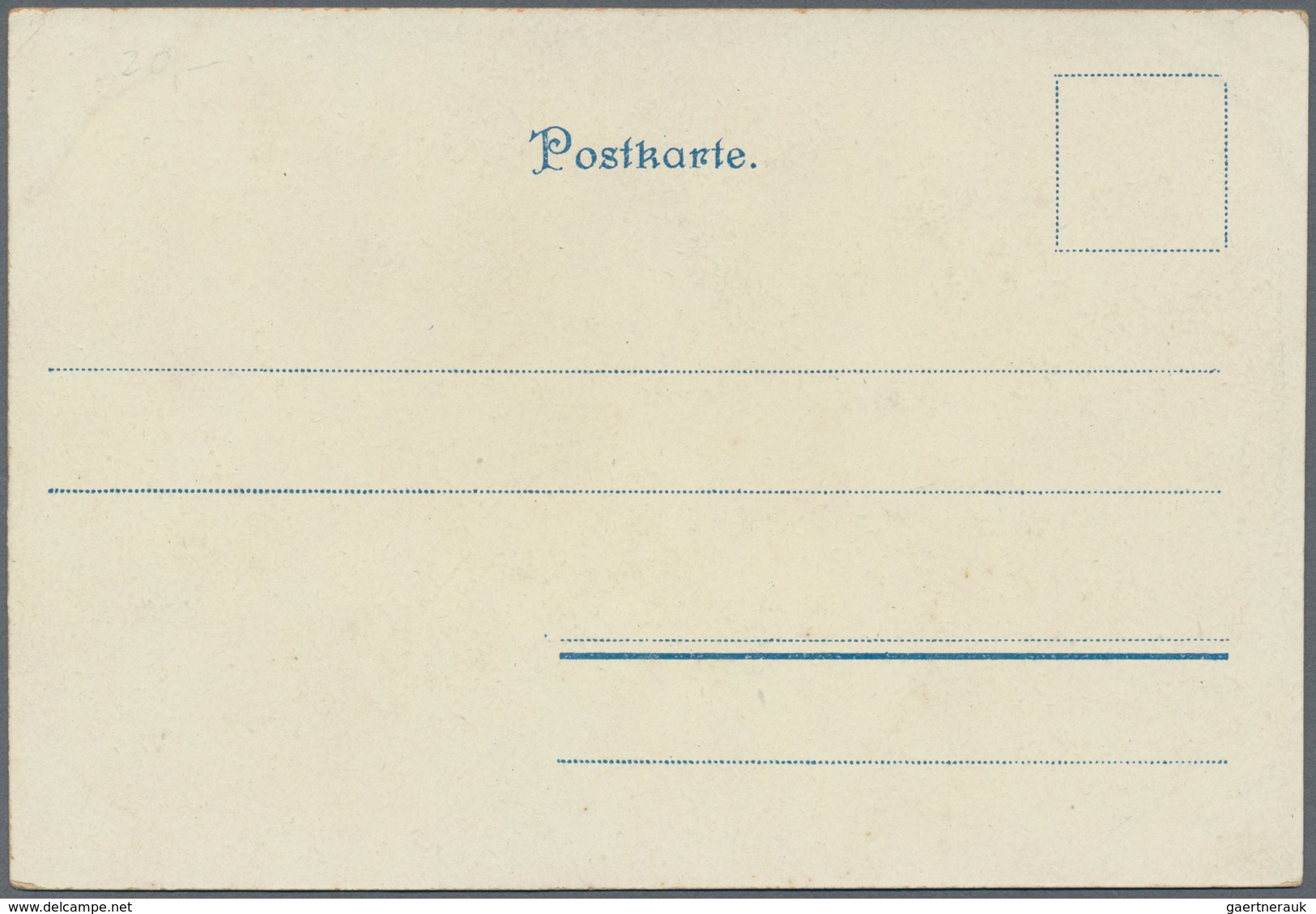 Ansichtskarten: Ehemalige Ostgebiete: WETPREUSSEN, Neustadt Wejherowo, Kolorierte Lithographie Mit W - Schlesien