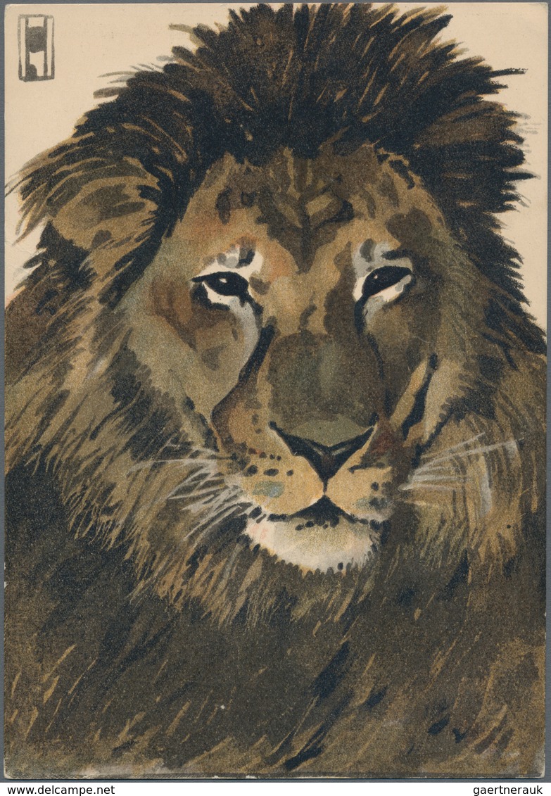 Ansichtskarten: Künstler / Artists: HOHLWEIN, Ludwig (1874-1949), Deutscher Grafiker. 17 Zukunftsbil - Non Classés