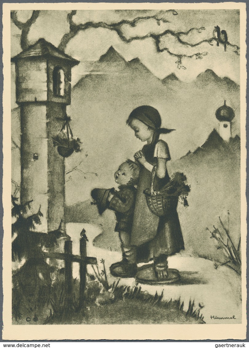 Ansichtskarten: Künstler / Artists: HUMMEL, Berta (1909 - 1946), Deutsche Zeichnerin Und Malerin. Ei - Zonder Classificatie