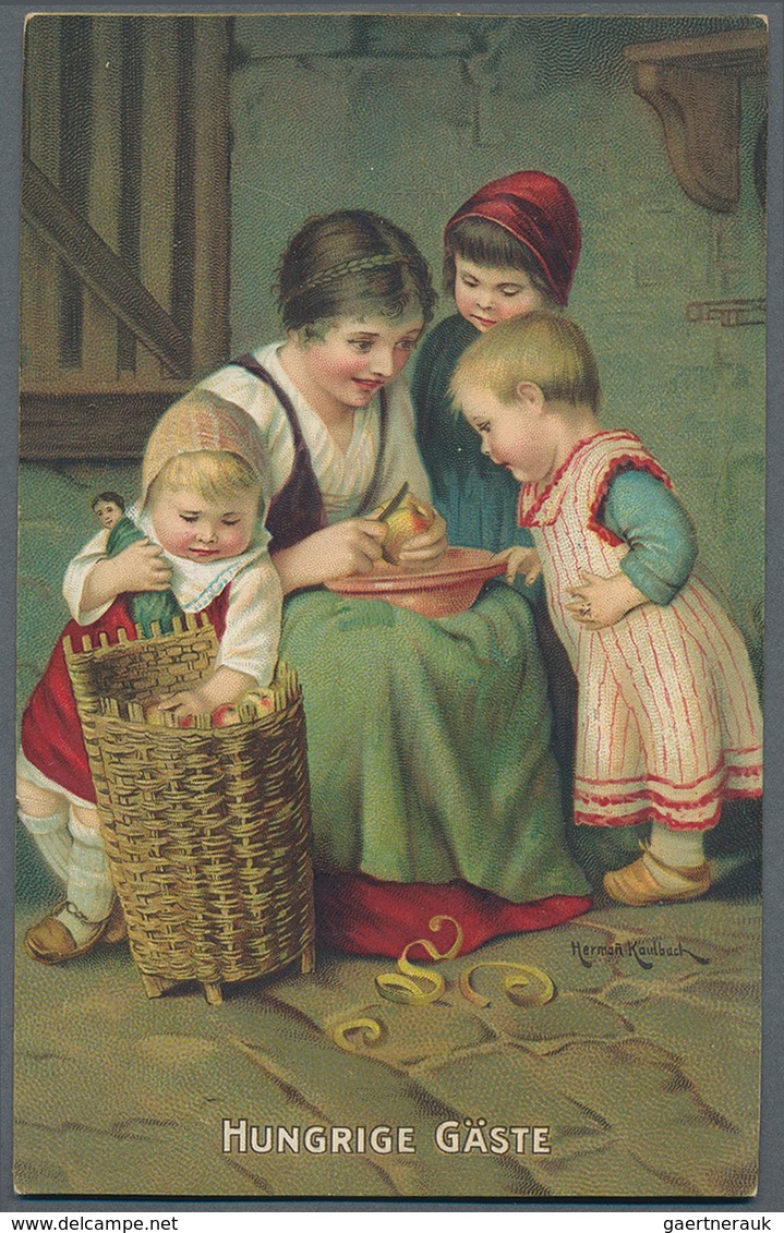 Ansichtskarten: Künstler / Artists: KAULBACH, Hermann (1866-1909), Deutscher Maler Der Münchner Schu - Non Classés