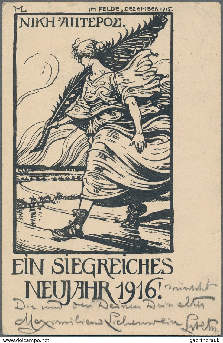 Ansichtskarten: Künstler / Artists: LIEBENWEIN, Maximilian (1869-1926), österreichischer-süddeutsche - Unclassified