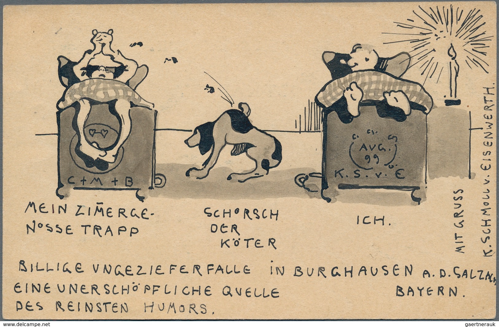 Ansichtskarten: Künstler / Artists: LIEBENWEIN, Maximilian (1869-1926), österreichischer-süddeutsche