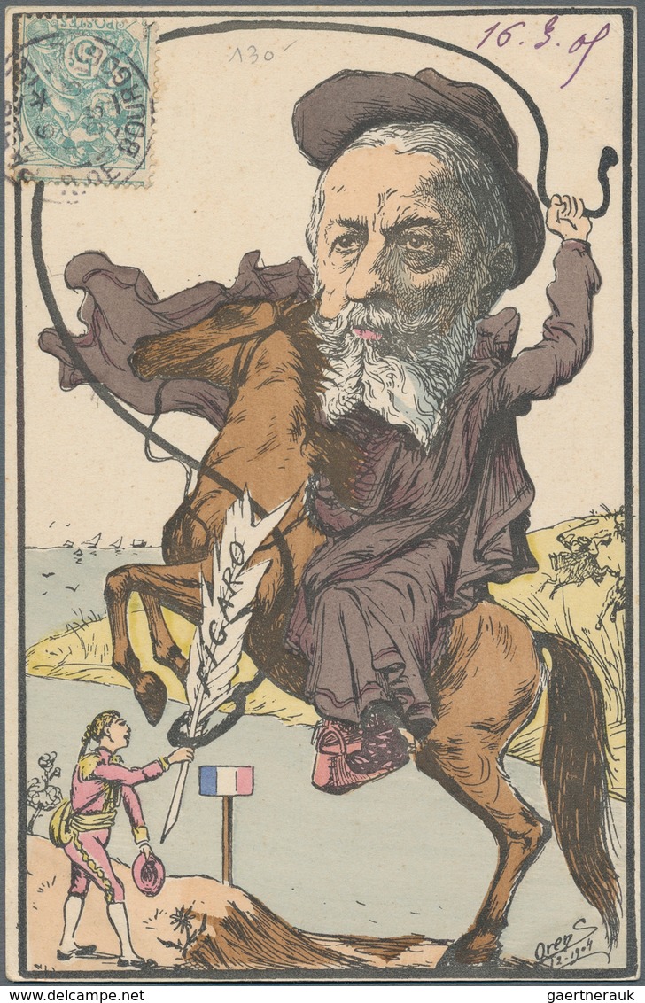 Ansichtskarten: Künstler / Artists: ORENS, Denizard (1879-1965), Französischer Zeichner Und Satirike - Ohne Zuordnung