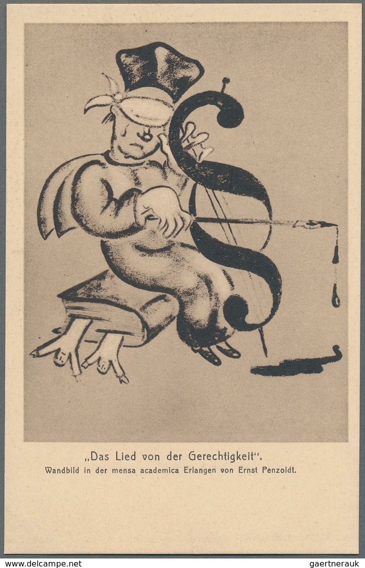 Ansichtskarten: Künstler / Artists: PENZOLDT, Ernst (1892-1955), Deutscher Schriftsteller, Bildhauer - Unclassified