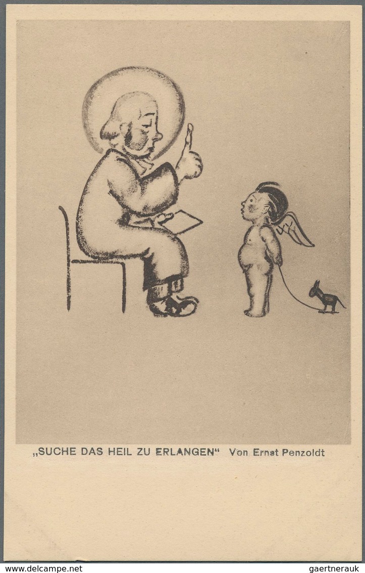 Ansichtskarten: Künstler / Artists: PENZOLDT, Ernst (1892-1955), Deutscher Schriftsteller, Bildhauer - Unclassified