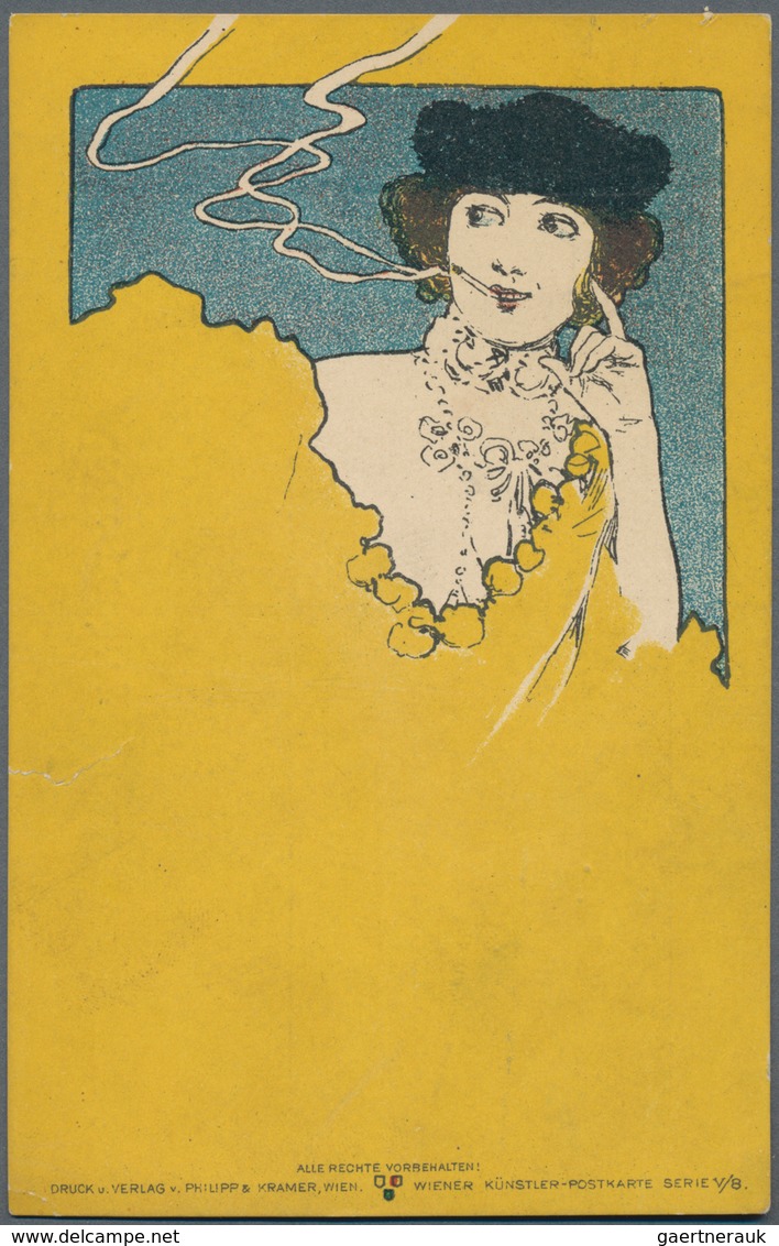 Ansichtskarten: Künstler / Artists: VERLAG PHILIPP & KRAMER WIEN, Sehenswertes Lot Mit 30 Unterschie - Zonder Classificatie