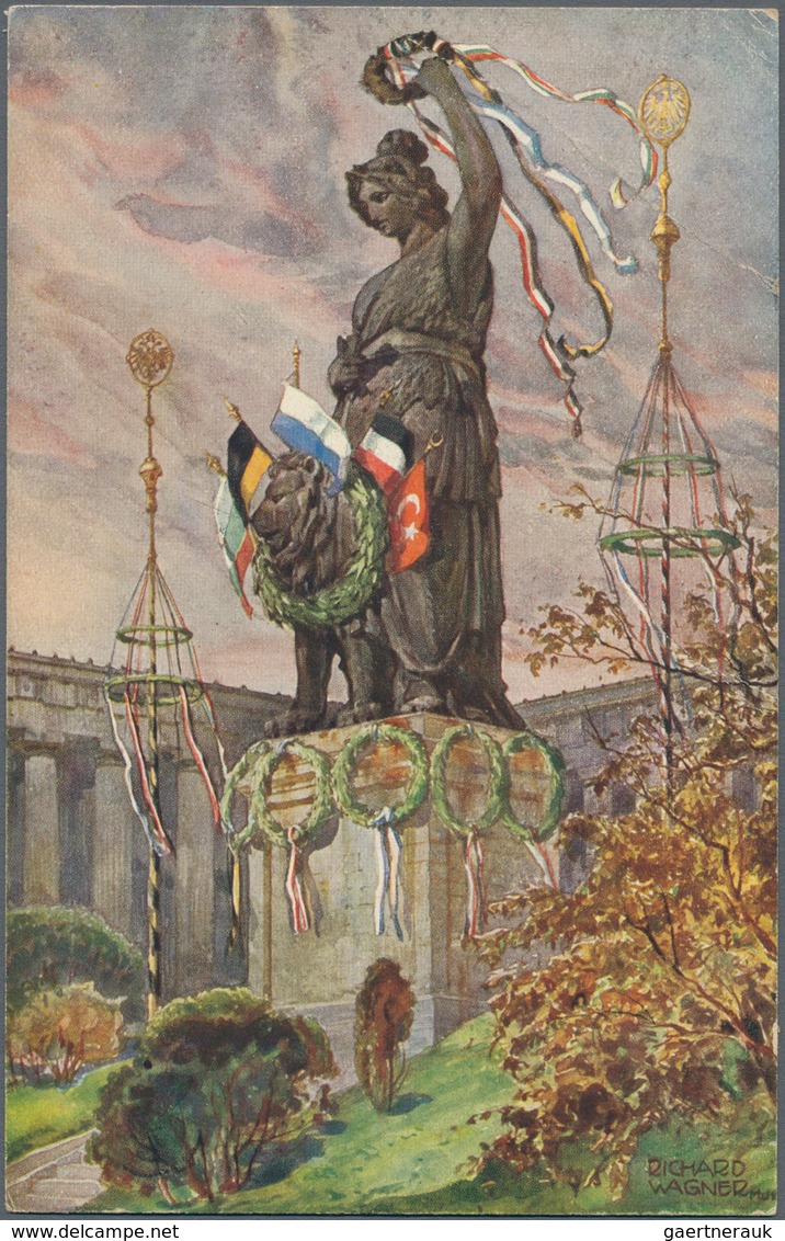 Ansichtskarten: Künstler / Artists: WAGNER, Richard (1878-1947), Postkartenmaler Aus Wolfratshausen. - Non Classés