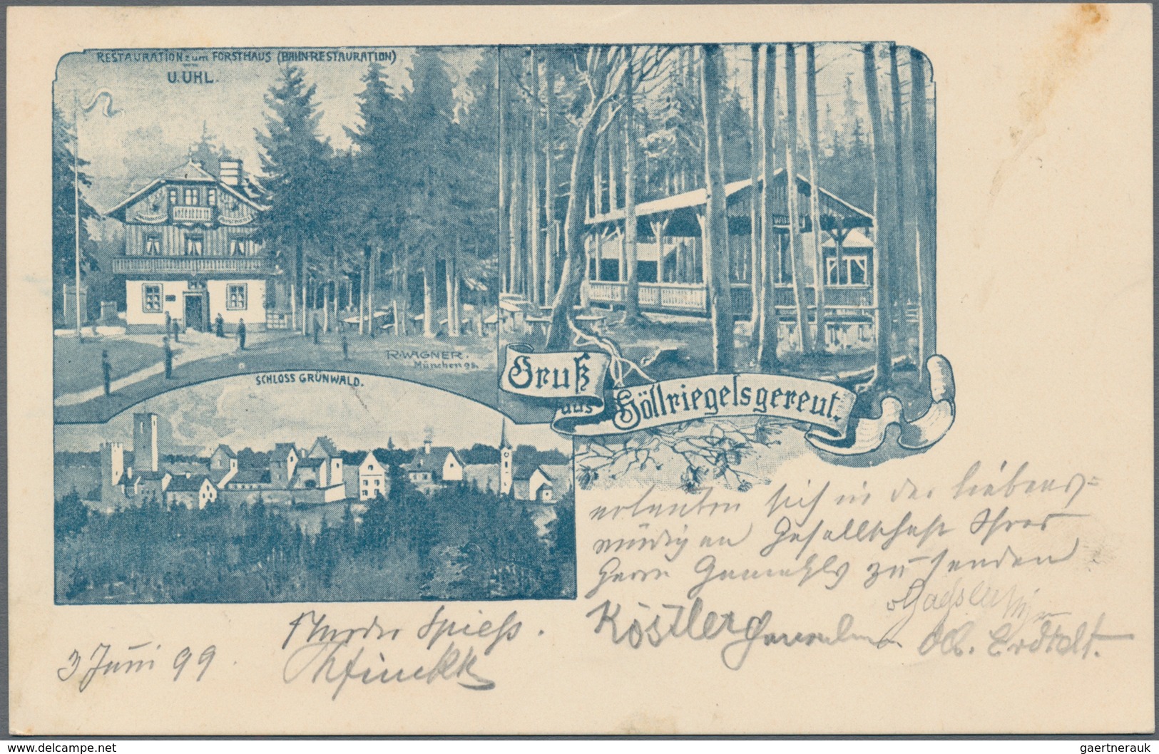 Ansichtskarten: Künstler / Artists: WAGNER, Richard (1878-1947), Postkartenmaler Aus Wolfratshausen. - Unclassified