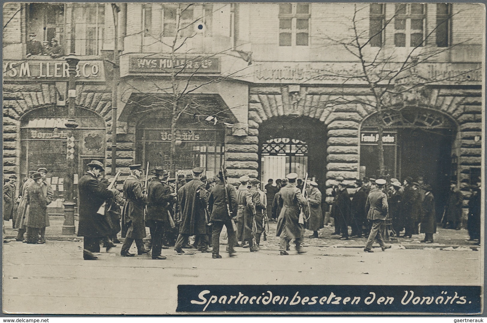 Ansichtskarten: Politik / Politics: REVOLUTION 1918/1919 BERLIN, 26 Echtfotokarten, Dabei Nur Eine D - Persönlichkeiten