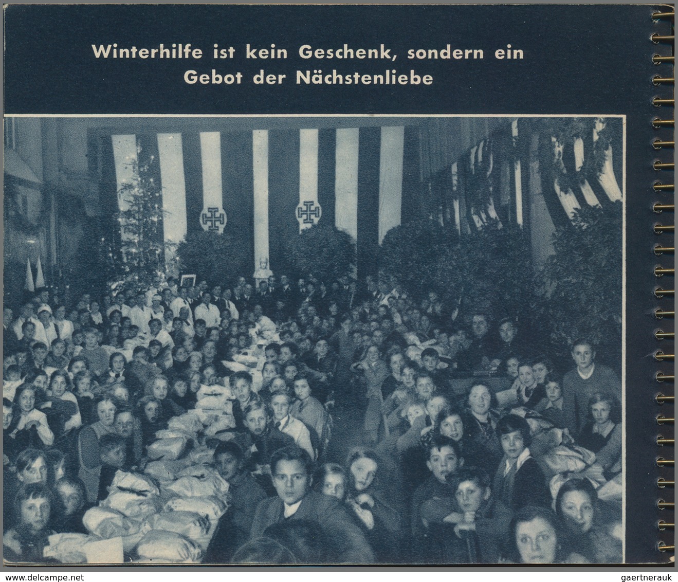 Ansichtskarten: Propaganda: 1937, österreichischer Postkartenkalender "FRONTJAHR 1937", Mit Insgesam - Parteien & Wahlen