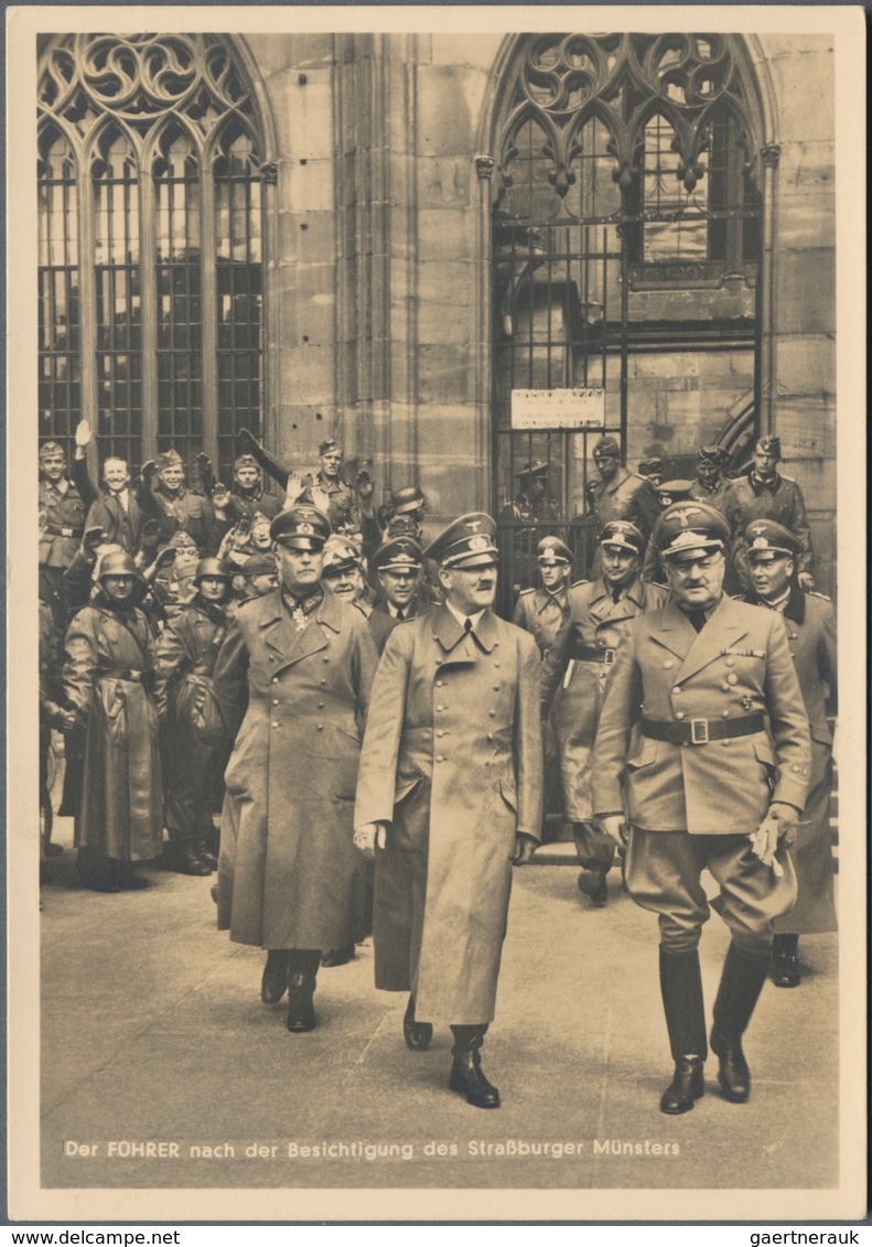 Ansichtskarten: Propaganda: 1937/1943, Adolf HITLER, 8 Unterschiedliche Fotokarten Verlag Photo-Hoff - Politieke Partijen & Verkiezingen