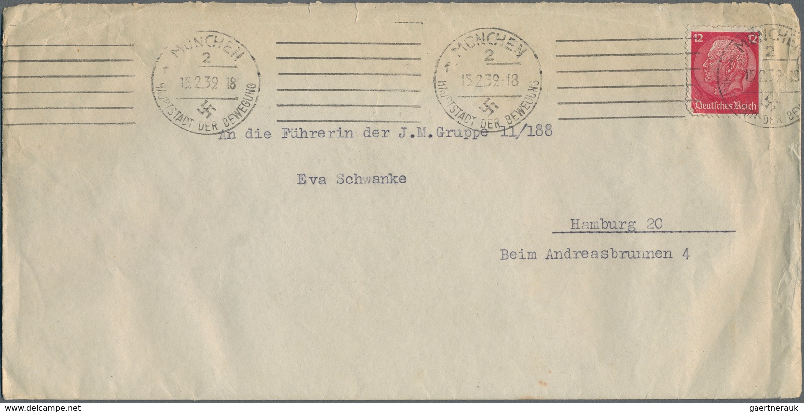 Ansichtskarten: Propaganda: 1939, Herbert BÖHME, NS-Dichter, Autogramm Auf Fotoklappkarte Und Eigenh - Parteien & Wahlen