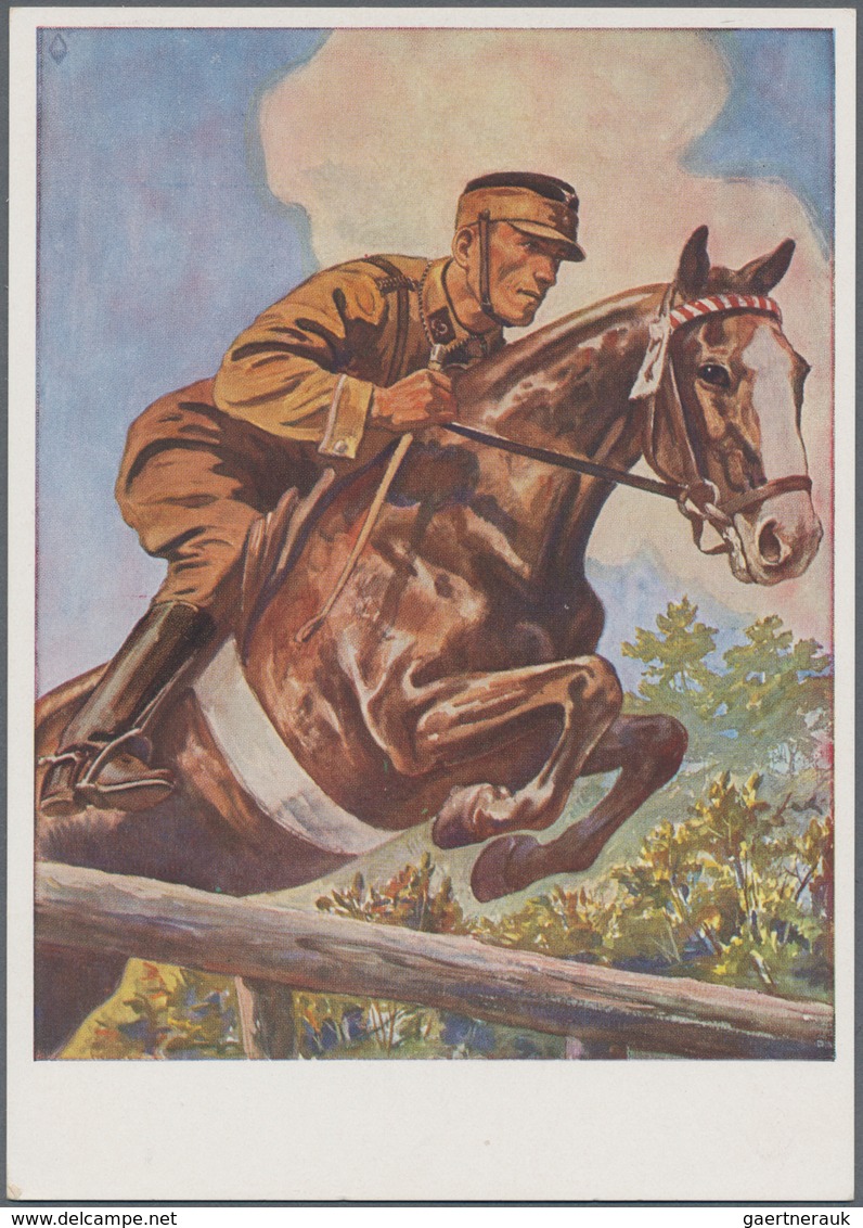 Ansichtskarten: Propaganda: 1939/1945: Bestand Von 122 Propagandakarten, Meist Bessere Motive, In üb - Politieke Partijen & Verkiezingen