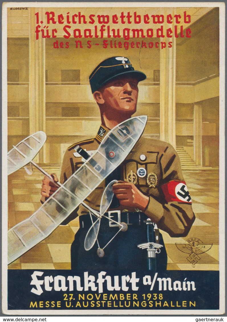 Ansichtskarten: Propaganda: 1939/1945: Bestand Von 70 Propagandakarten, Meist Bessere Motive, In übe - Parteien & Wahlen