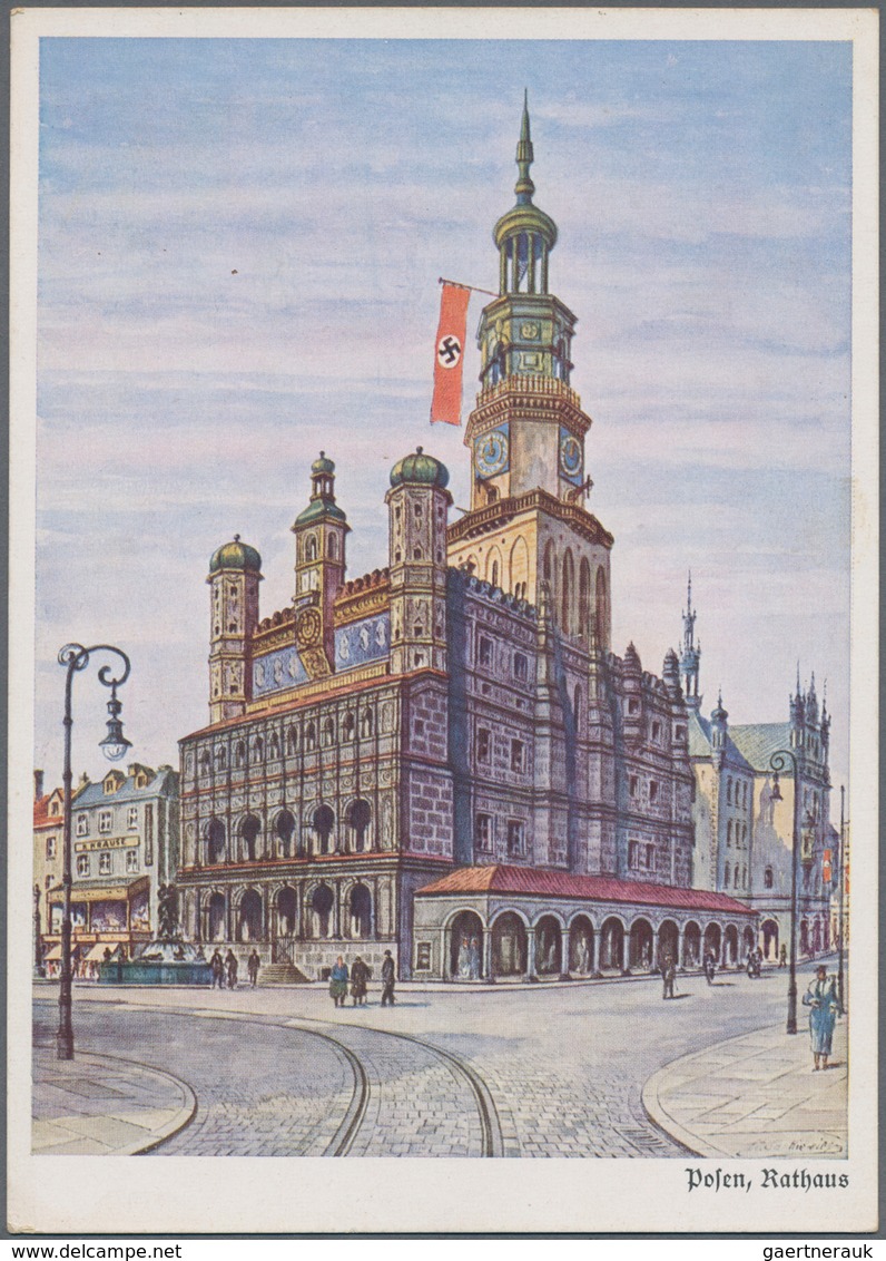 Ansichtskarten: Propaganda: 1939/1945: Bestand Von 70 Propagandakarten, Meist Bessere Motive, In übe - Politieke Partijen & Verkiezingen