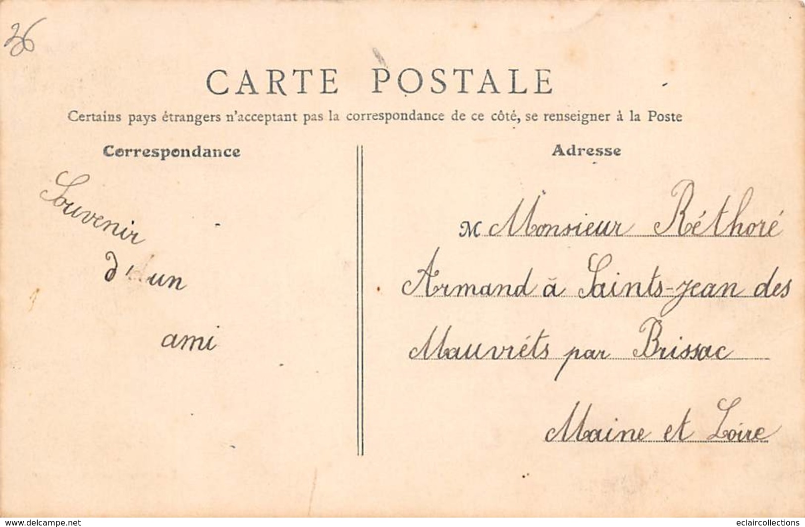 Ecueillé        36        Rue Du Champ De Foire .  Commerce  4  (voir Scan) - Altri & Non Classificati