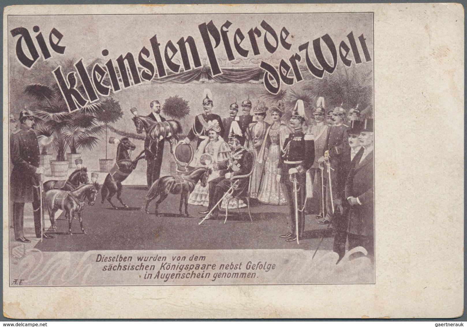 Ansichtskarten: Motive / Thematics: ZIRKUS / VARITÉ, Knapp 150 Historische Ansichtskarten Zum Thema - Other & Unclassified