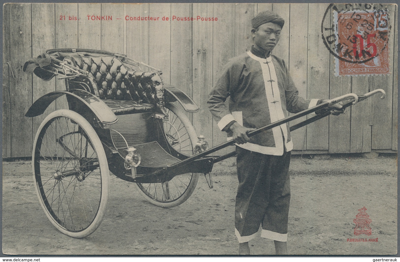 Ansichtskarten: Alle Welt: FRANZÖSISCH INDOCHINA, Sammlung Mit 66 Ansichtskarten, Aus Der Zeit 1910- - Zonder Classificatie