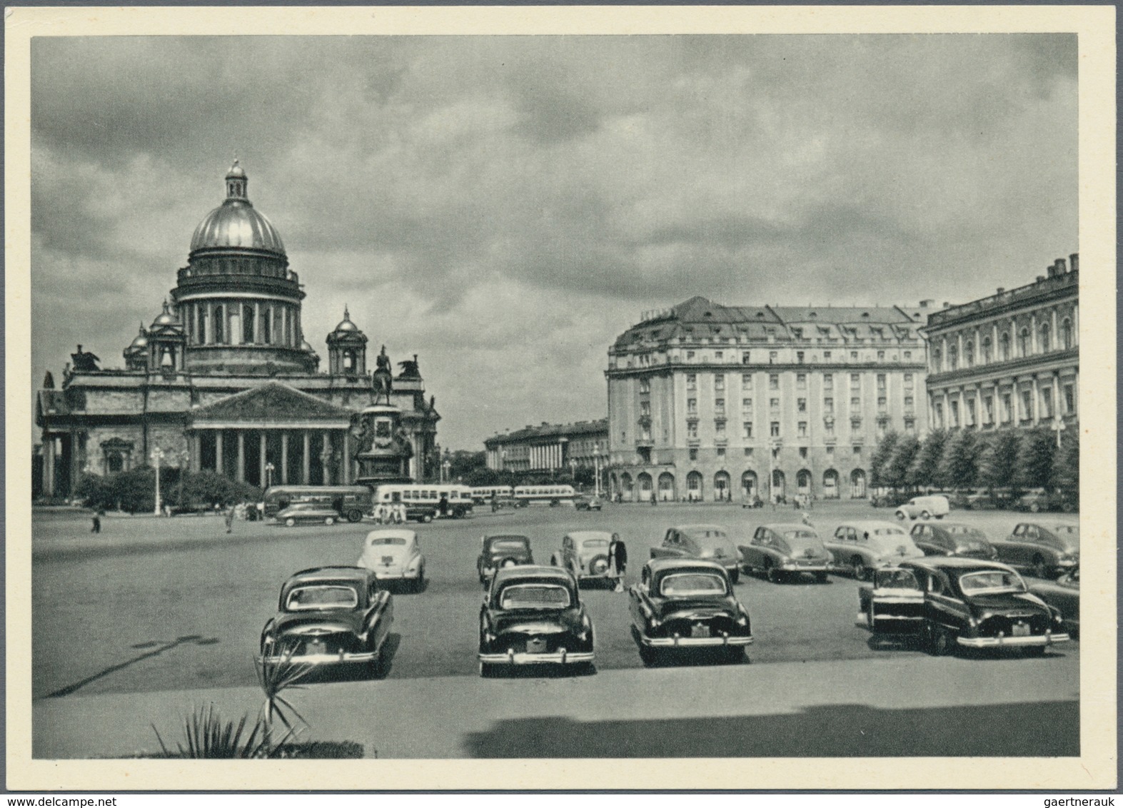 Ansichtskarten: Alle Welt: RUSSLAND / ST. PETERSBURG / LENINGRAD, Schachtel Mit über 170 Alten Ansic - Ohne Zuordnung