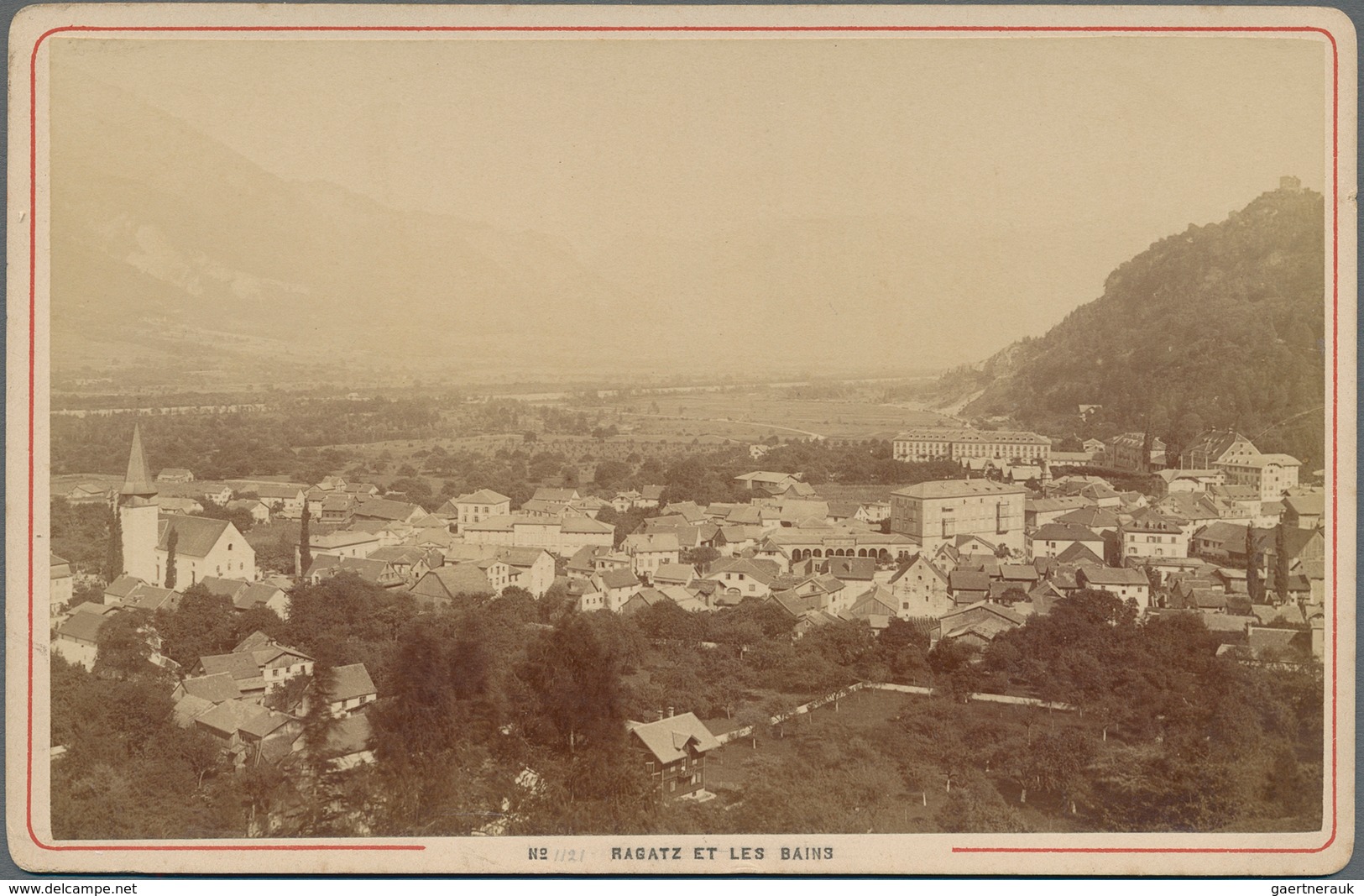 Ansichtskarten: Alle Welt: SCHWEIZ, 23 CdV-Fototafeln Und Kartonfotos Ab Ca. 1890, Alle In Sehr Gute - Unclassified