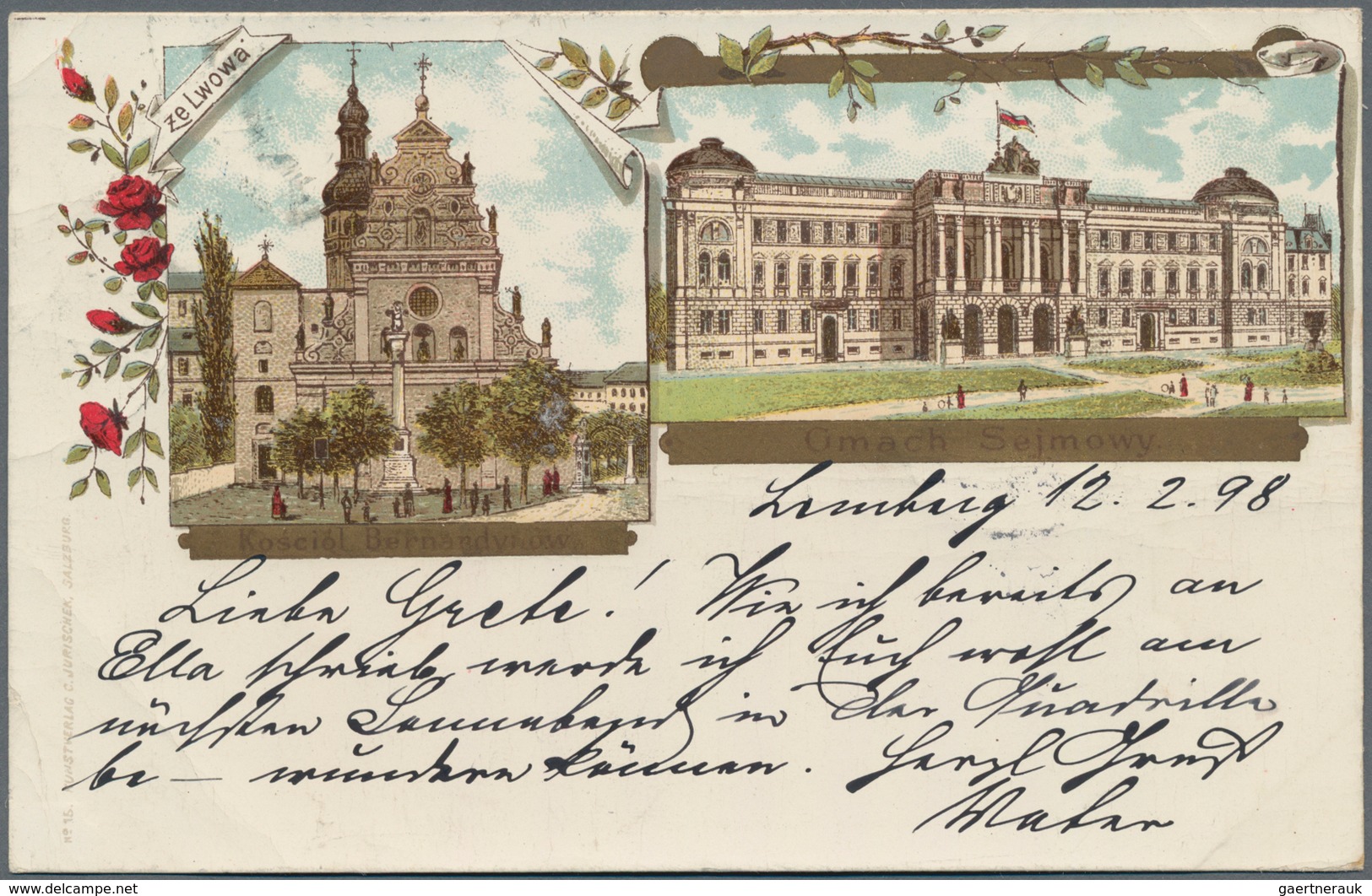 Ansichtskarten: Österreich: 1898/1930, Partie Von 17 Karten, Meist Topographie, Dabei Auch Auslandsp - Autres & Non Classés