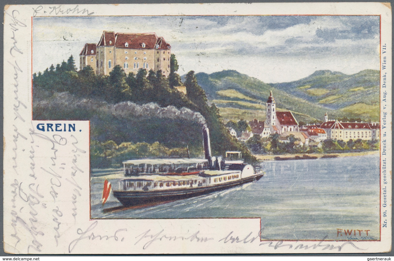 Ansichtskarten: Österreich: GREIN An Der Donau Oberösterreich (PLZ 4360), Umfangreicher Bestand An G - Autres & Non Classés