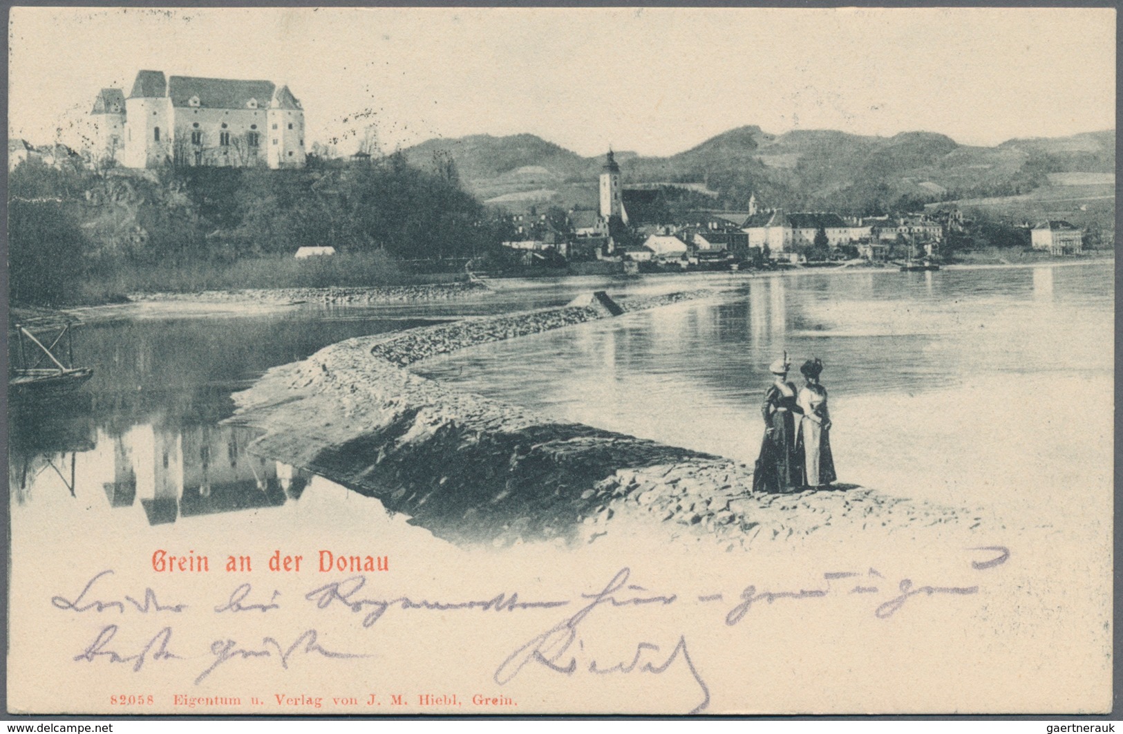 Ansichtskarten: Österreich: GREIN An Der Donau Oberösterreich (PLZ 4360), Umfangreicher Bestand An G - Other & Unclassified