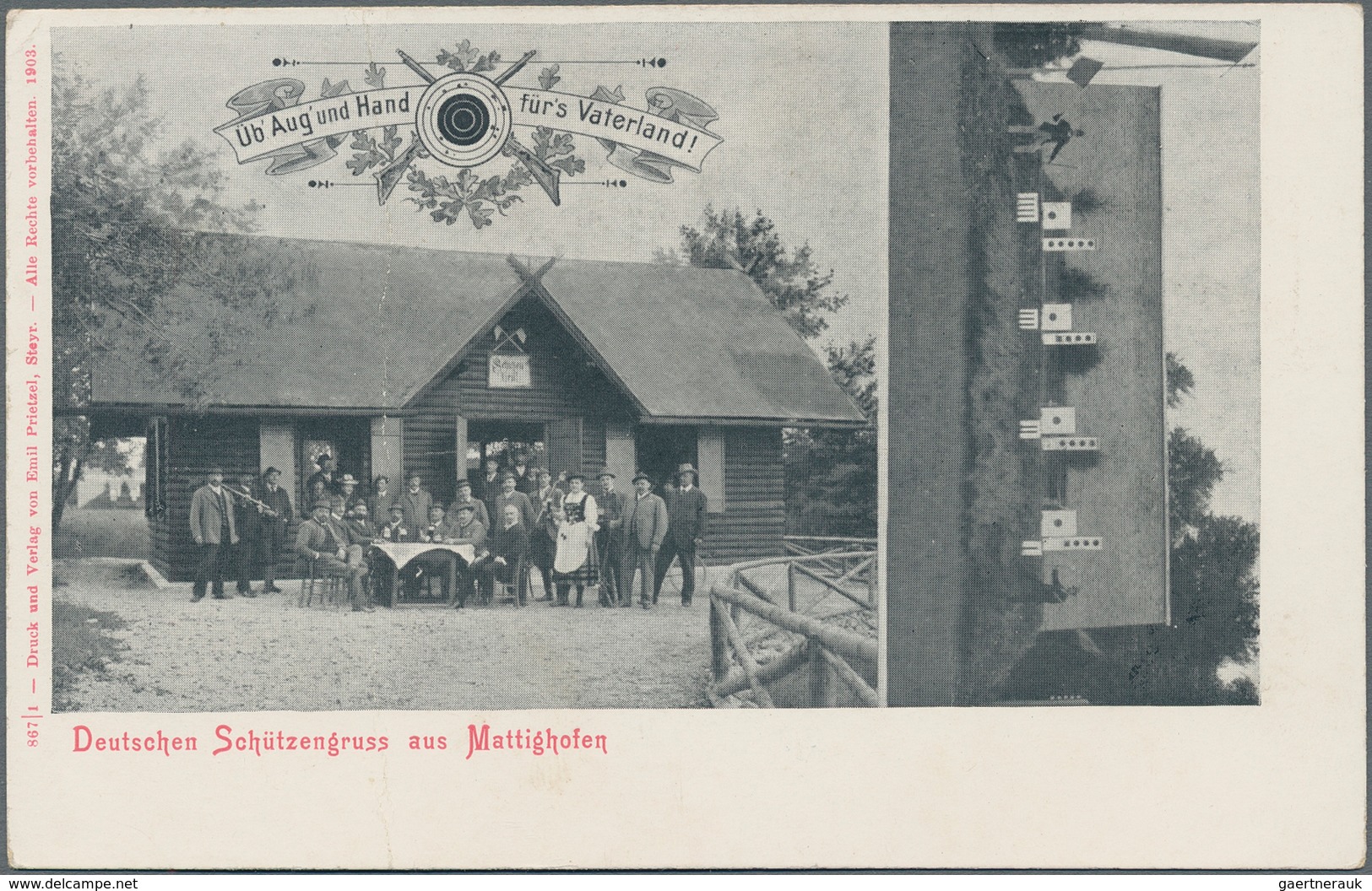 Ansichtskarten: Österreich: ZUSAMMENSTELLUNG Mit 38 Historischen Ansichtskarten Ab 1893 Bis In Die 7 - Sonstige & Ohne Zuordnung