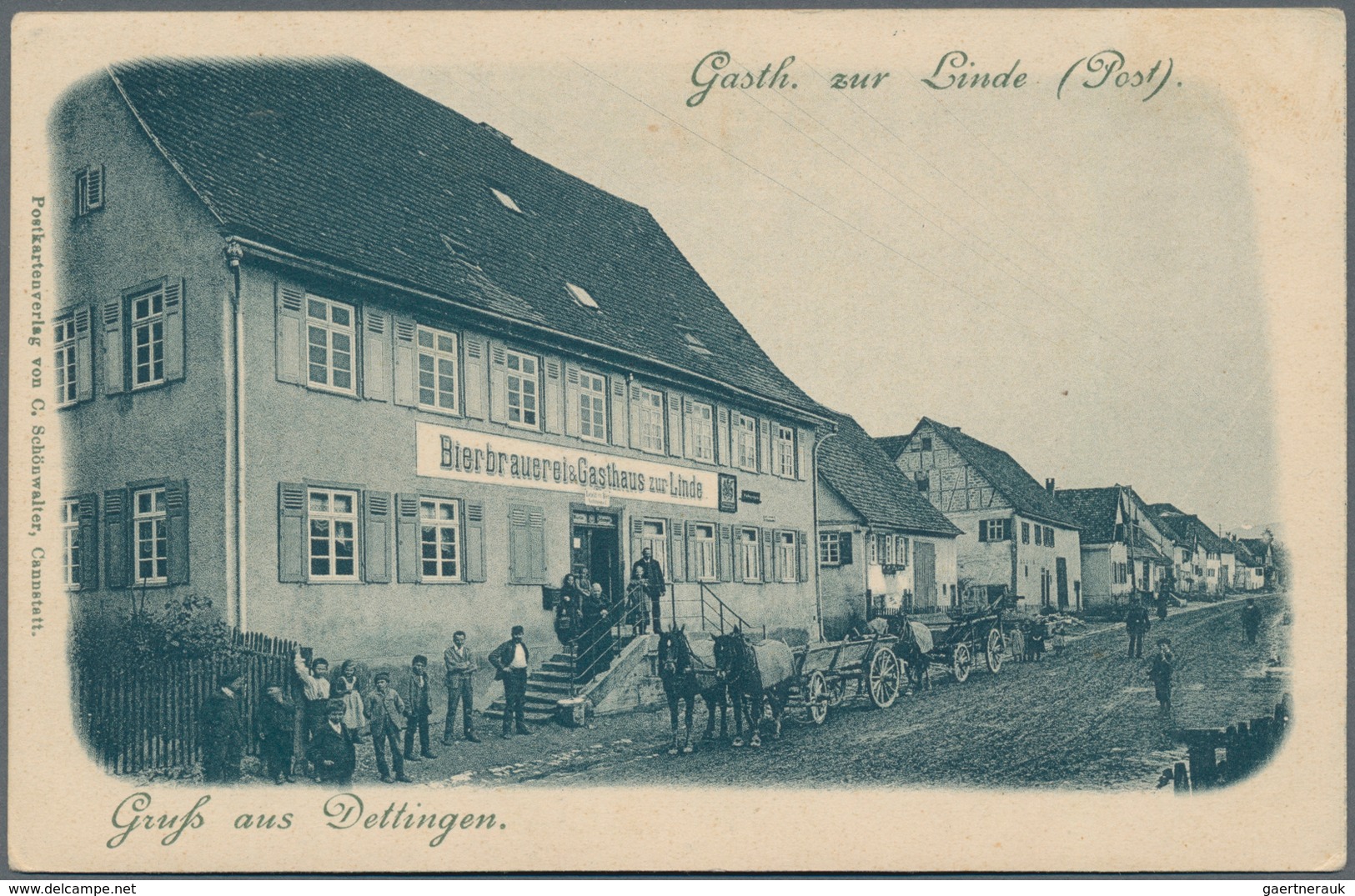 Ansichtskarten: Deutschland: 1885/1940 (ca.), Partie Von Ca. 33 Karten Mit Topographie Und Motiven, - Andere & Zonder Classificatie
