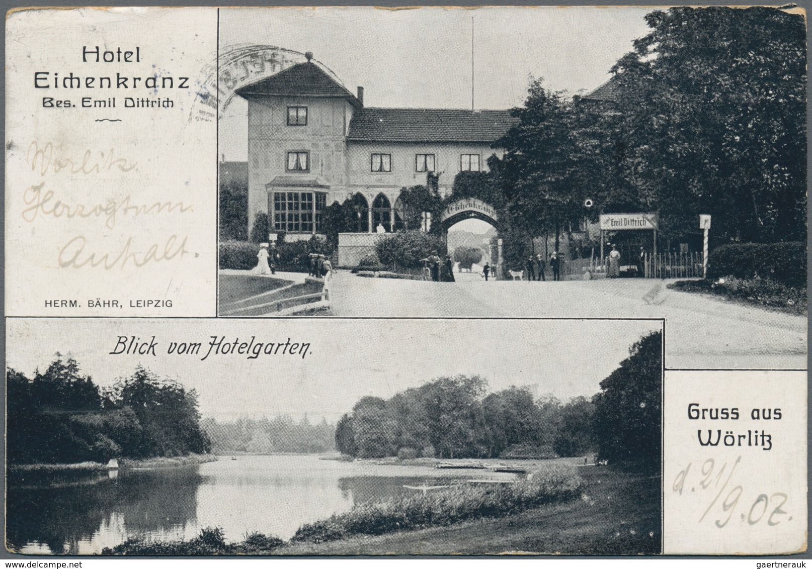 Ansichtskarten: Deutschland: 1888/1940 (ca.), Partie Von Ca. 125 Karten, Meist Topogrpahie, Dabei Li - Autres & Non Classés