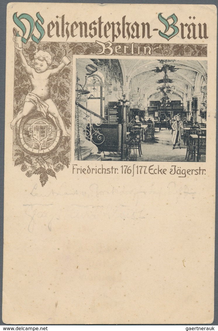 Ansichtskarten: Deutschland: 1888/1940 (ca.), Partie von ca. 125 Karten, meist Topogrpahie, dabei Li
